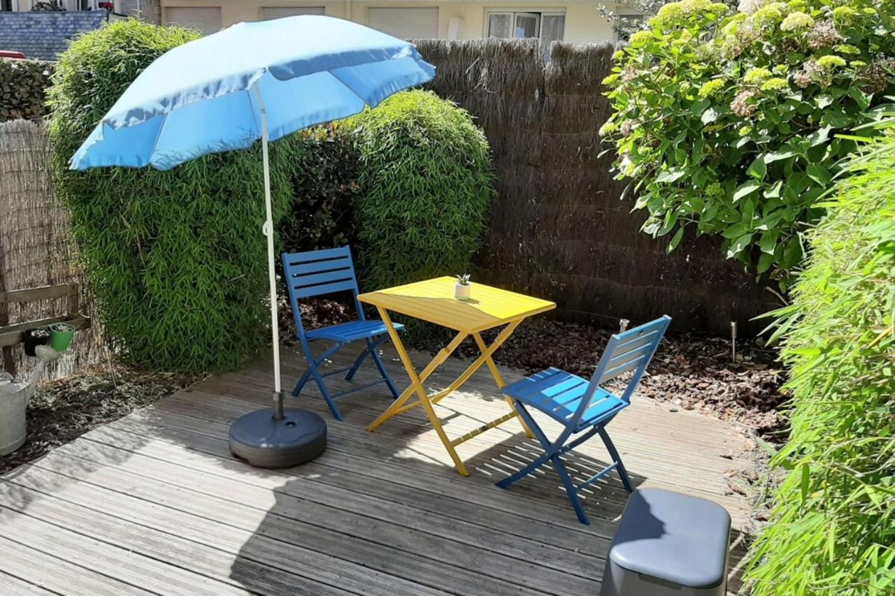 T2 50M Du Marcheplagesjardin Priverue Calme Dinard Zewnętrze zdjęcie